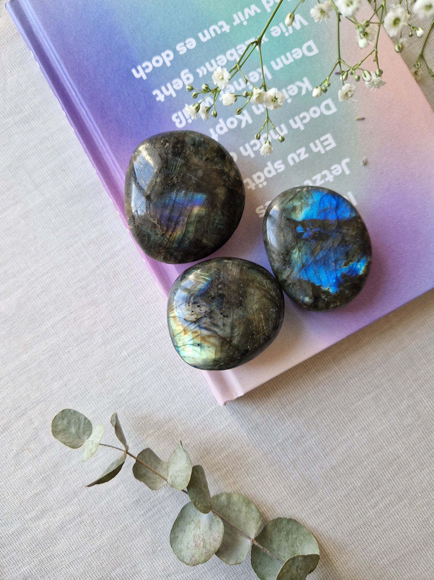 Labradorit Handstein