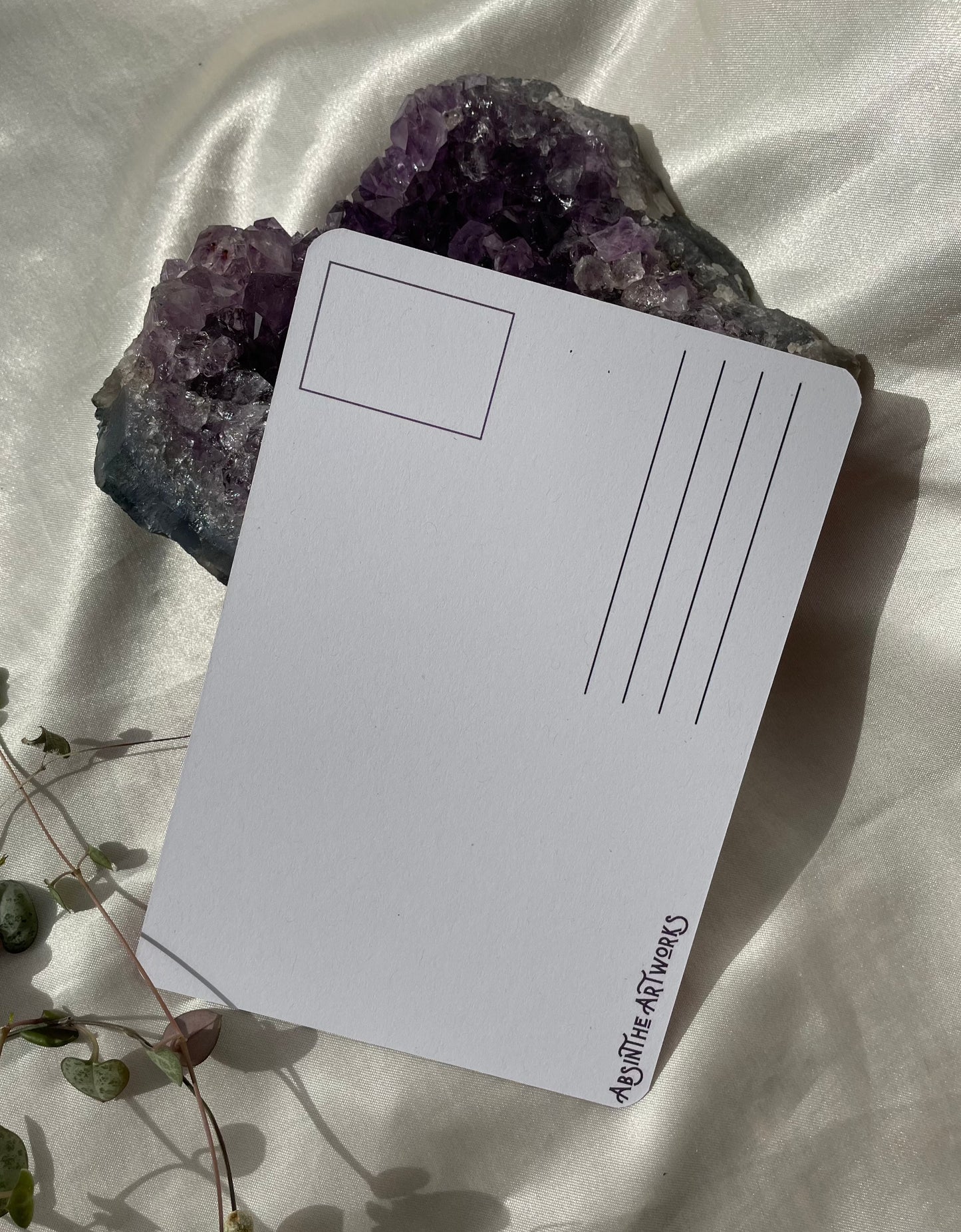 Postkarte Crystal Clear