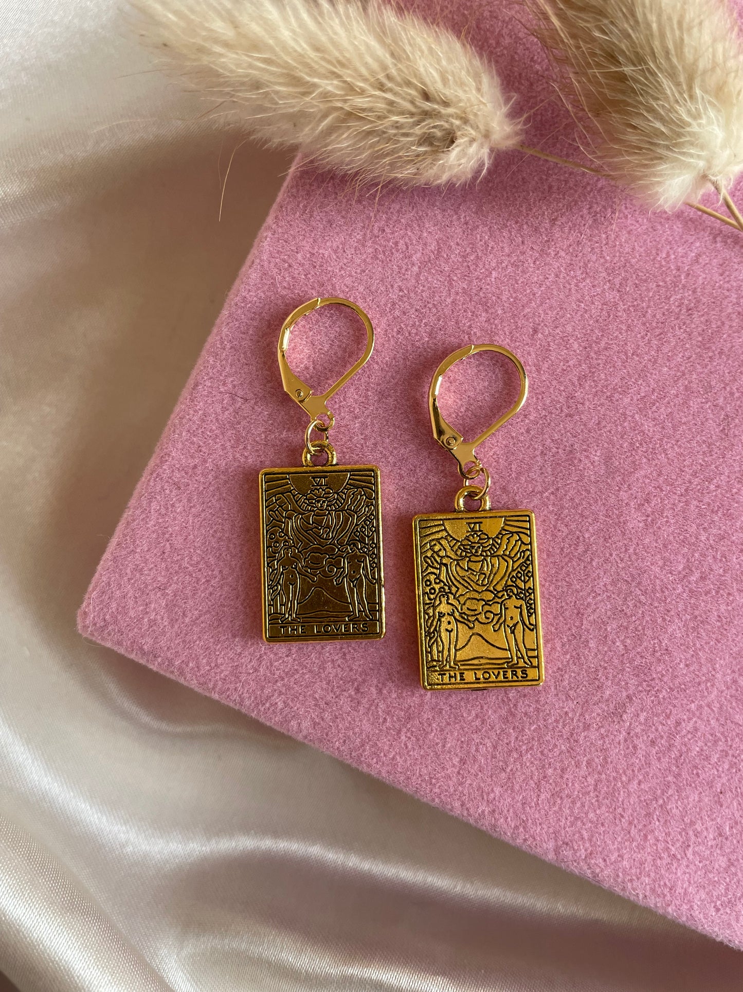 Tarot Ohrringe Die Liebenden