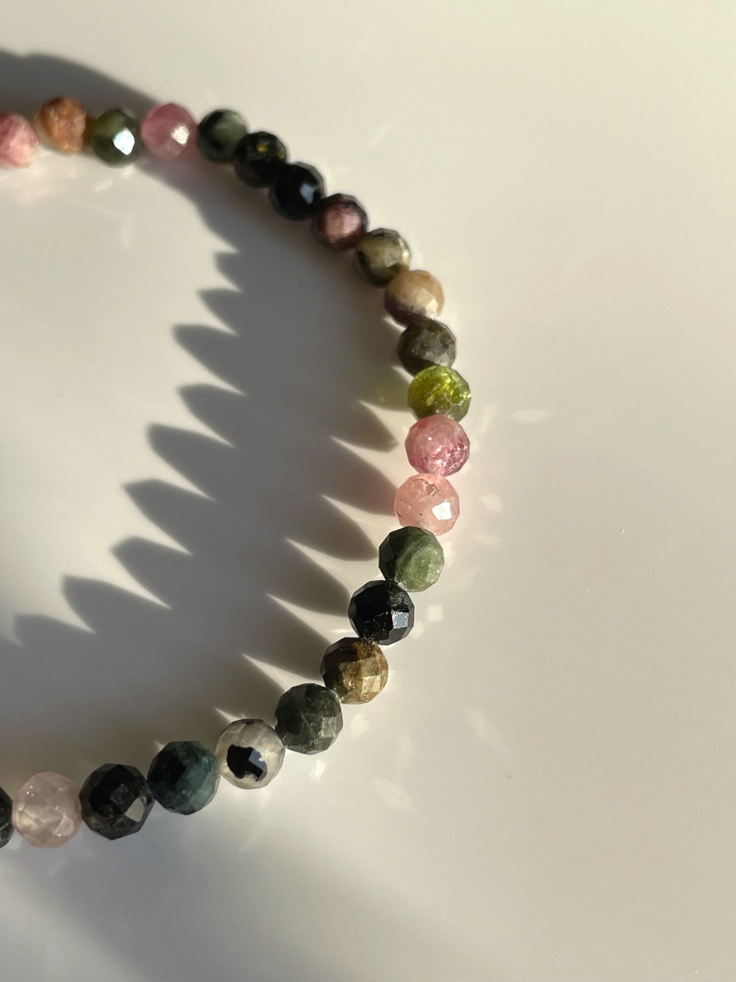 Wassermelonen Turmalin Armband