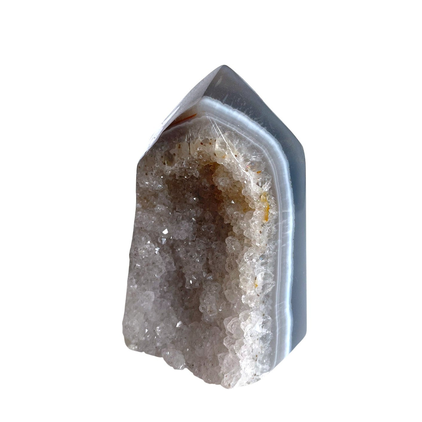 Achat Turm mit Druse