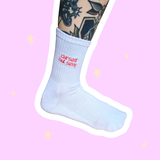 Cursed But Sexy Socken