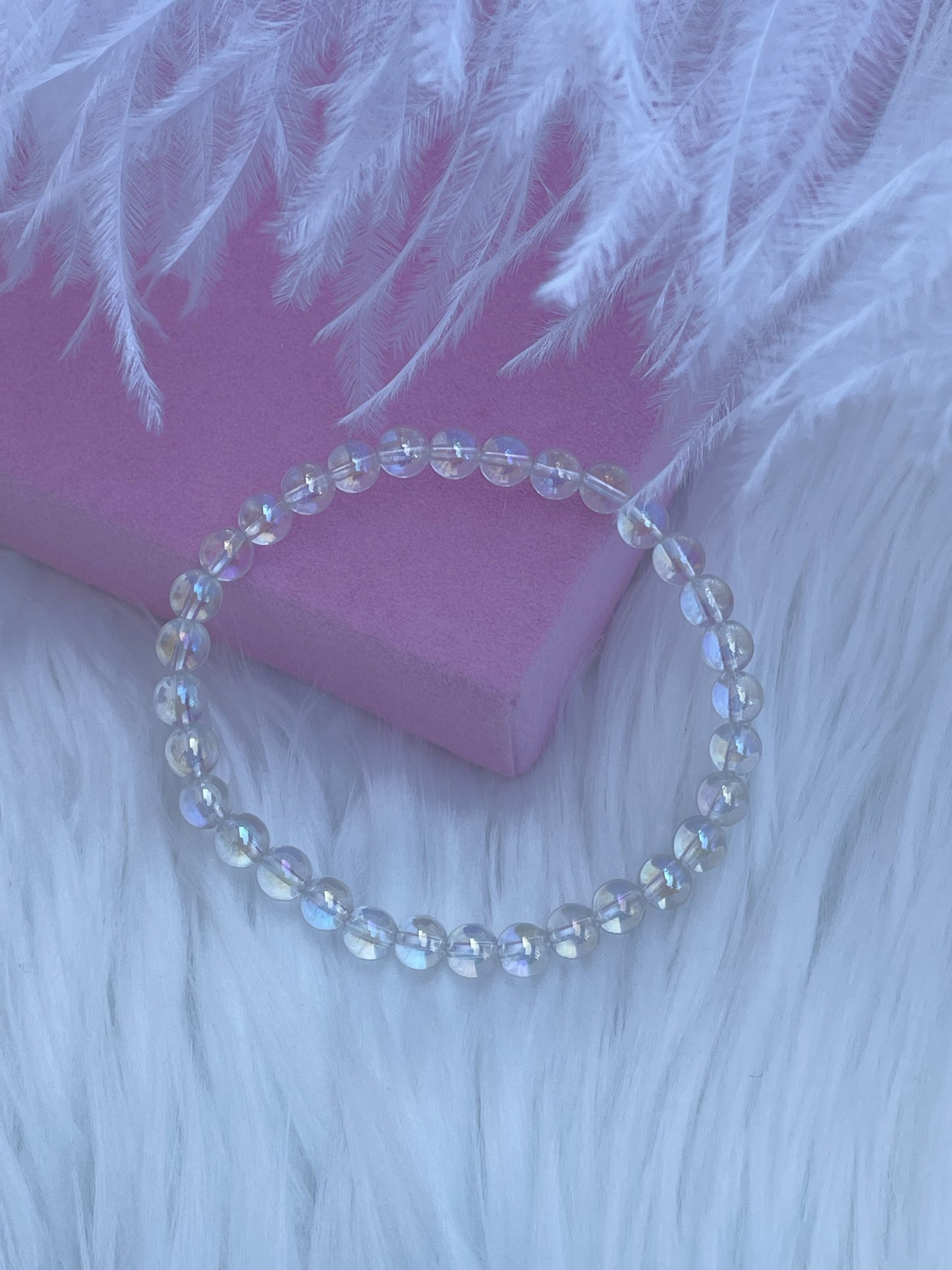 Angel Aura Bergkristall Armband