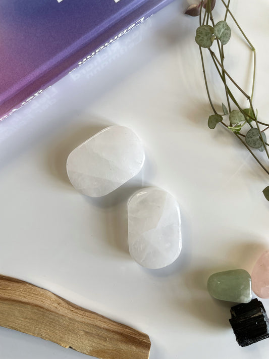 Bergkristall Massagestein