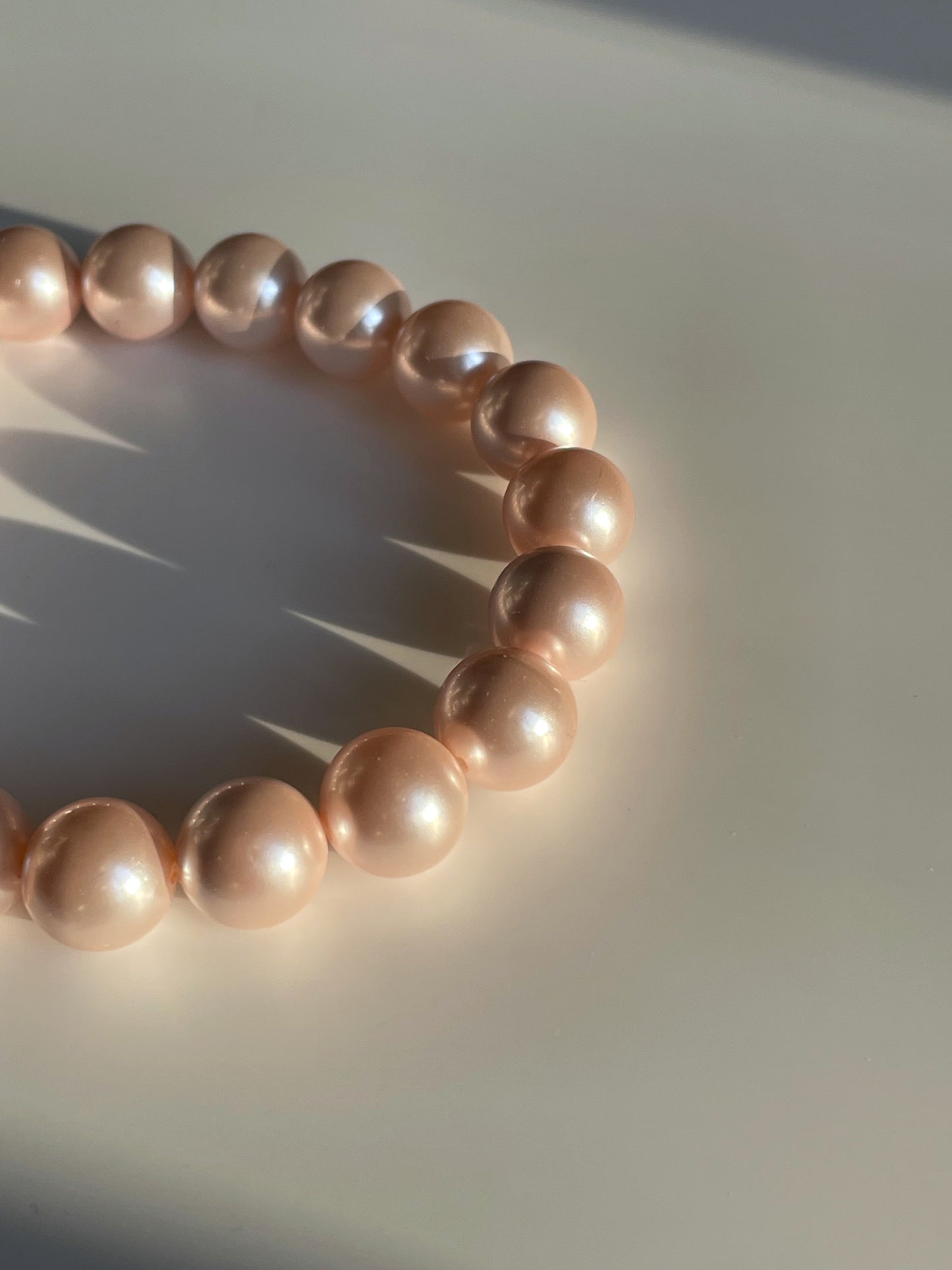 Soft Rosé Mermaid Armband