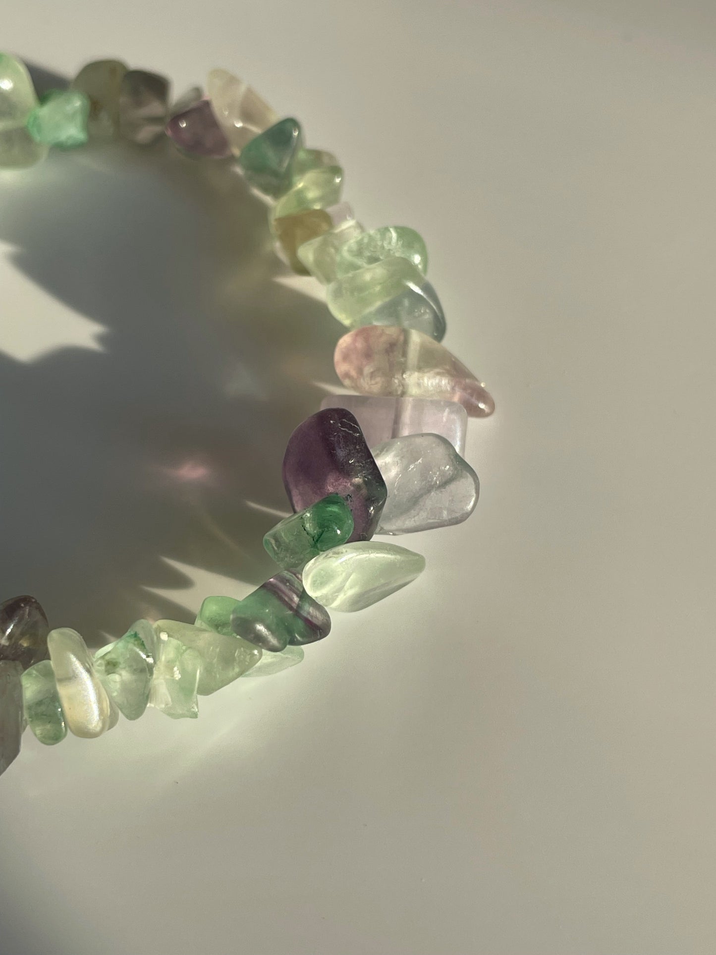 Fluorit Splitterarmband