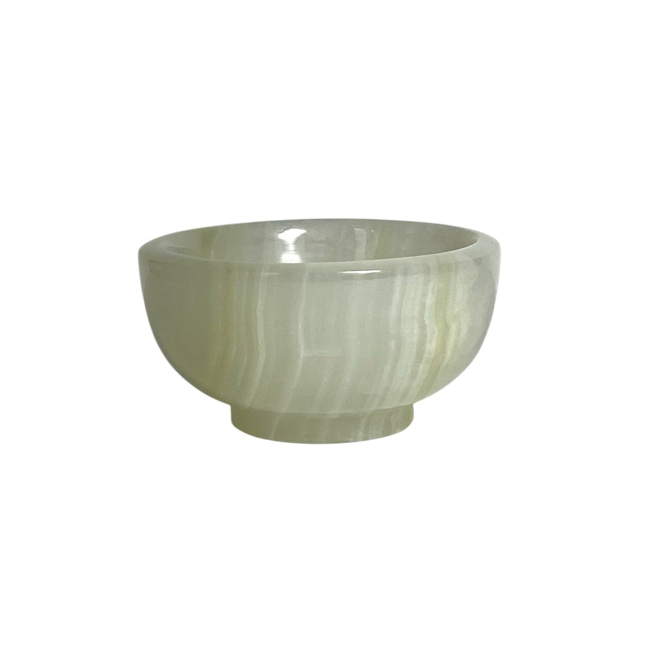 Pistazien Calcit Schale