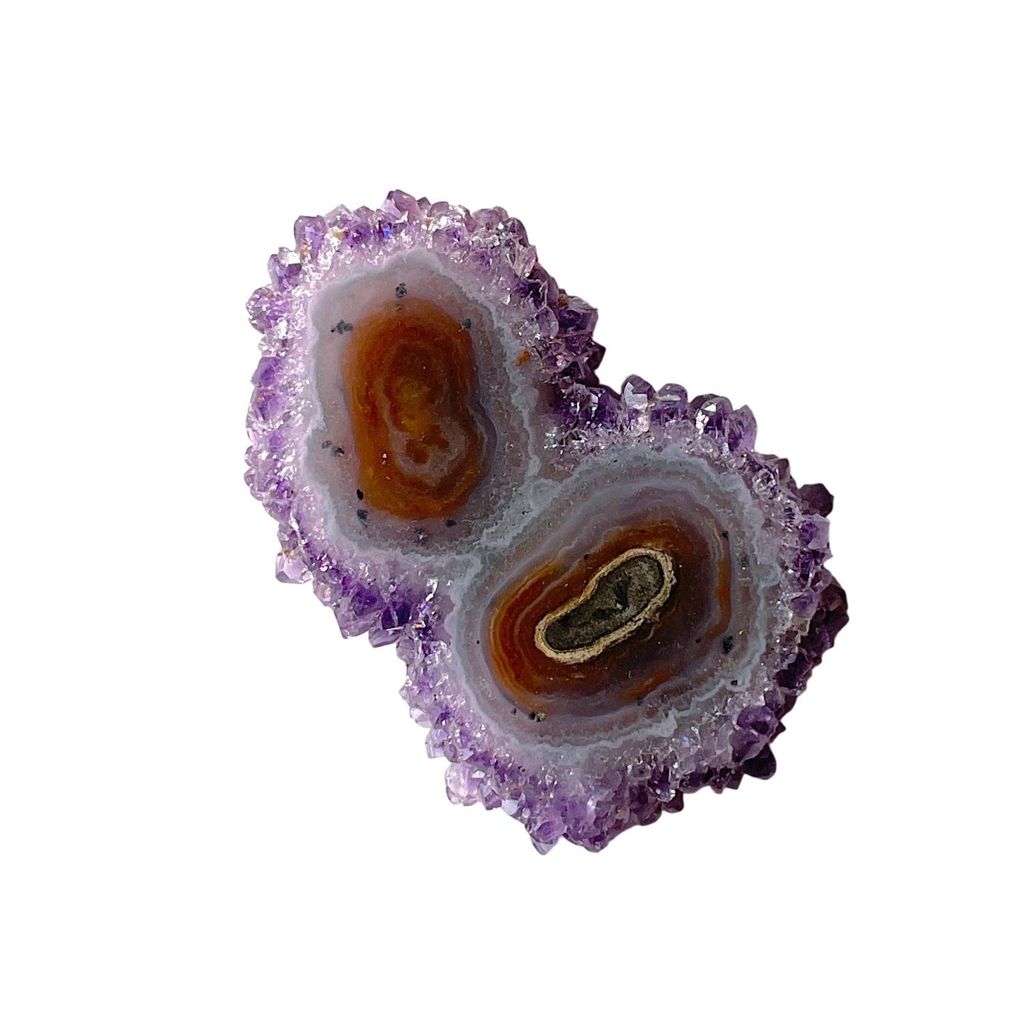Amethyst Stalaktit Slice