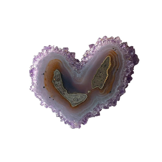 Amethyst Stalaktit Slice
