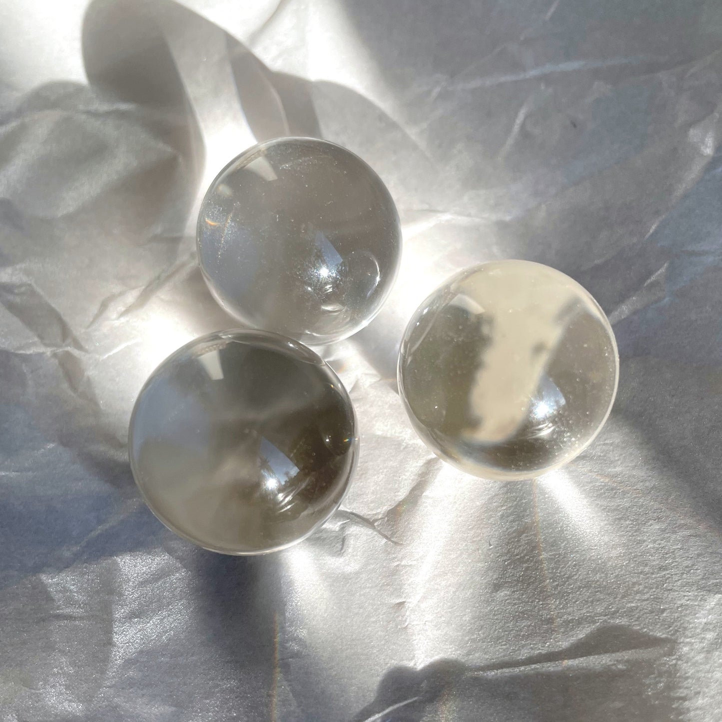 Bergkristall Baby Kugel