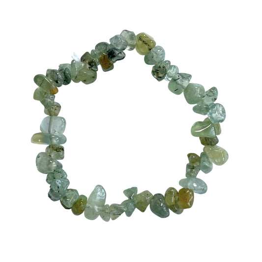 Prehnit Splitterarmband