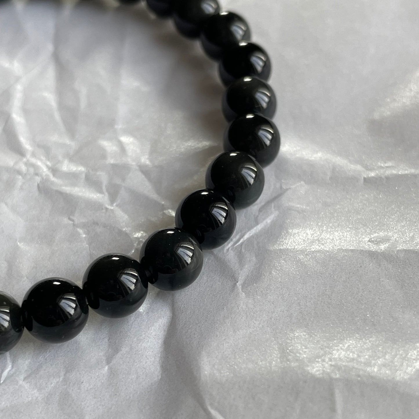 Obsidian Armband