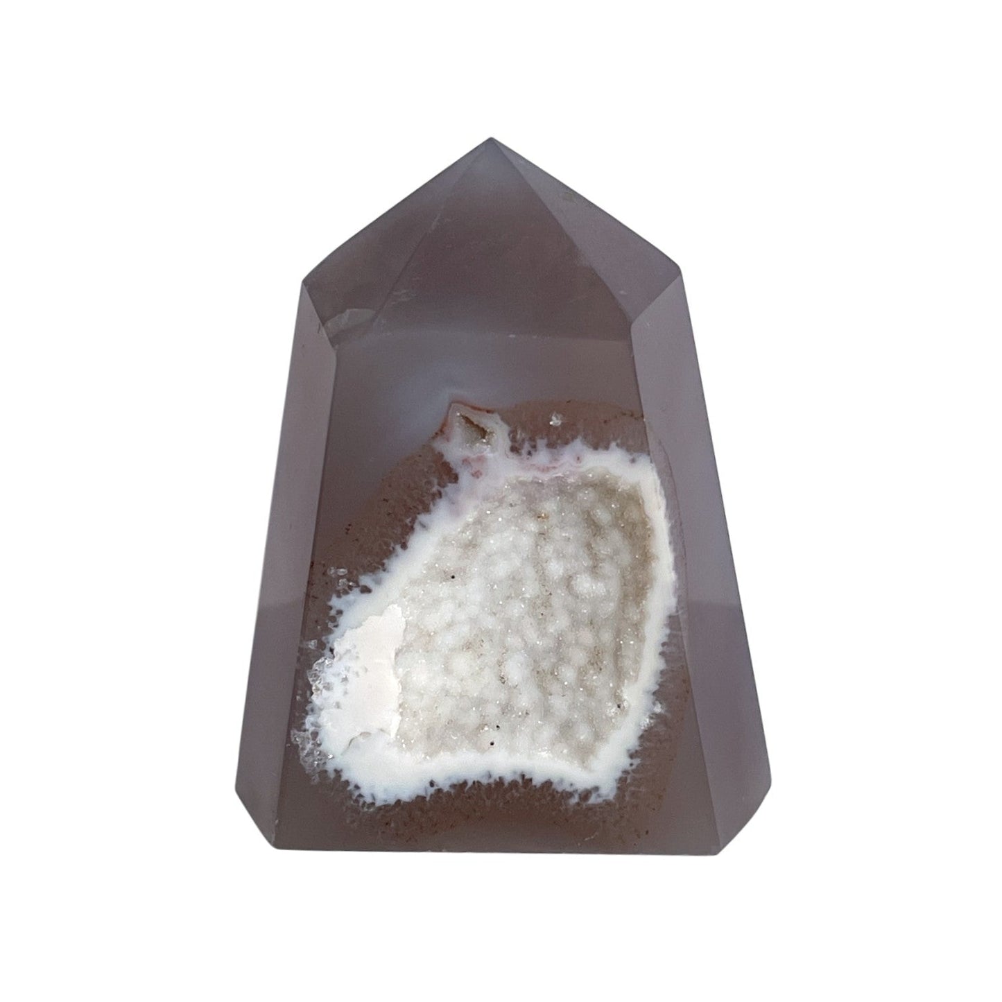 Achat Turm mit Druse