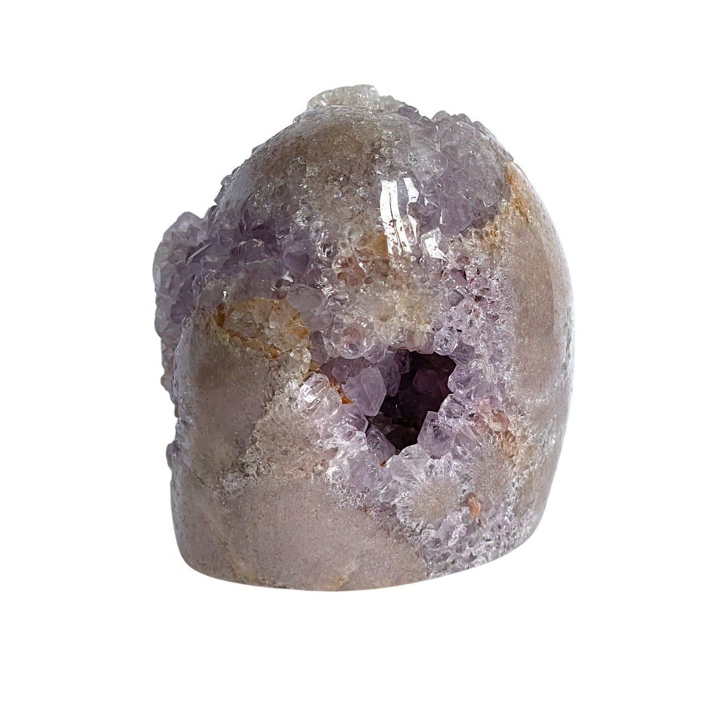 Pink Amethyst x Spirit Quarz Freiform
