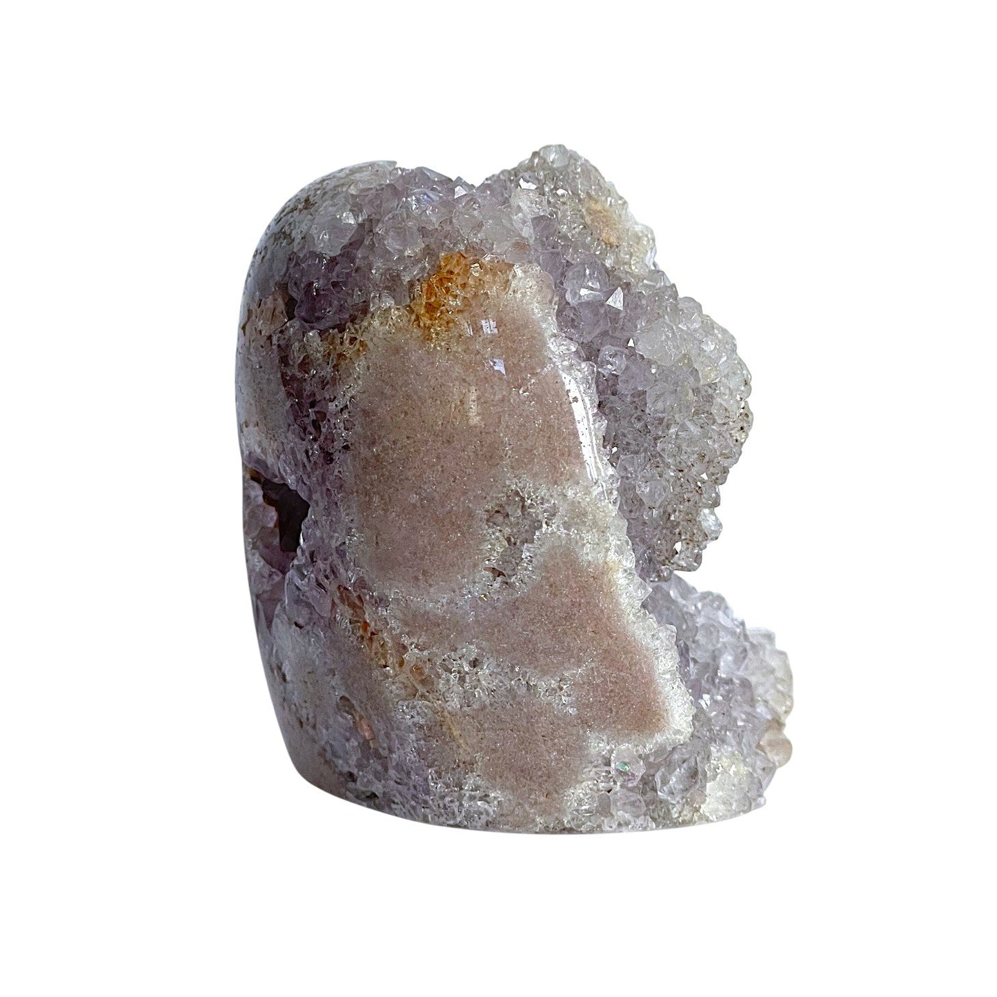 Pink Amethyst x Spirit Quarz Freiform