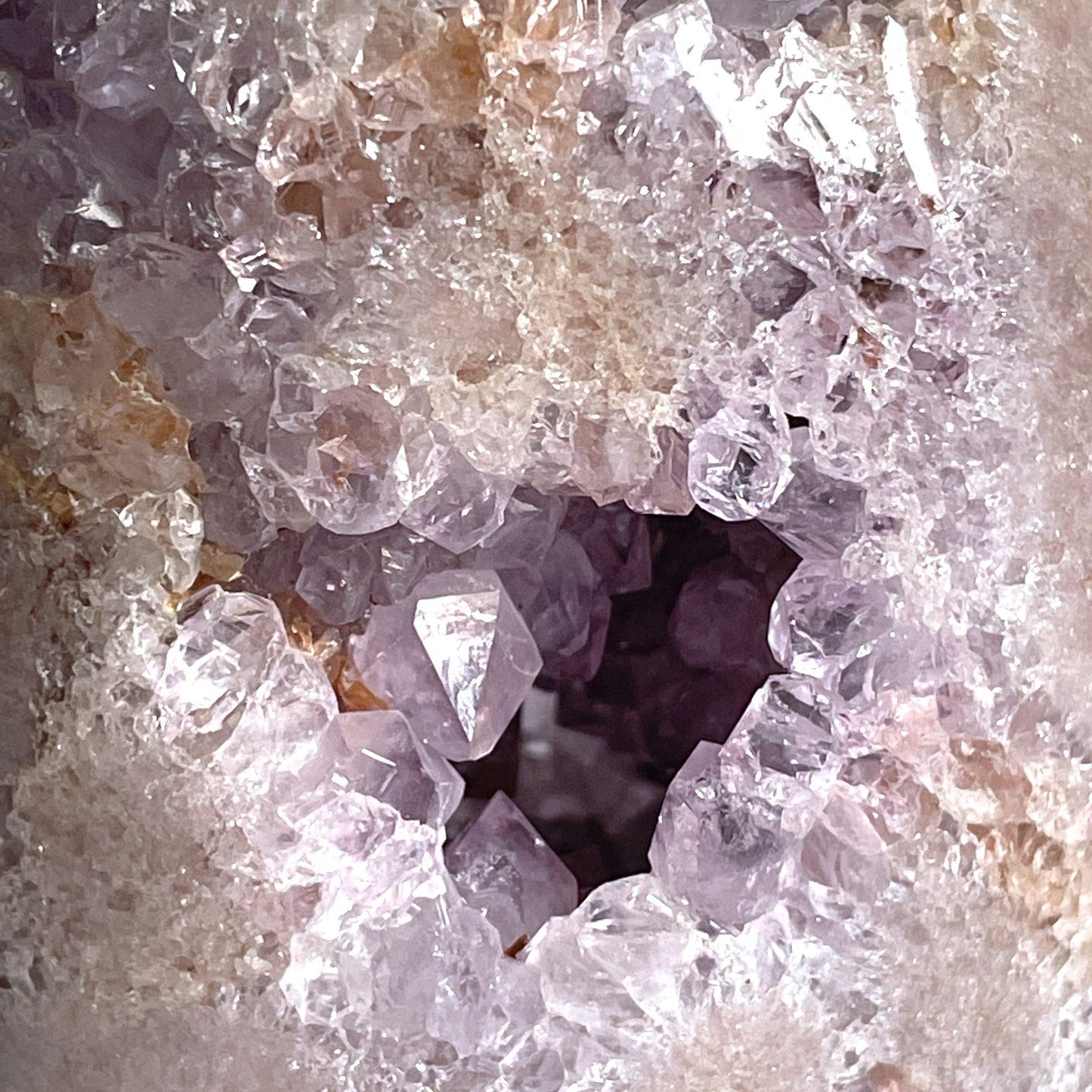 Pink Amethyst x Spirit Quarz Freiform