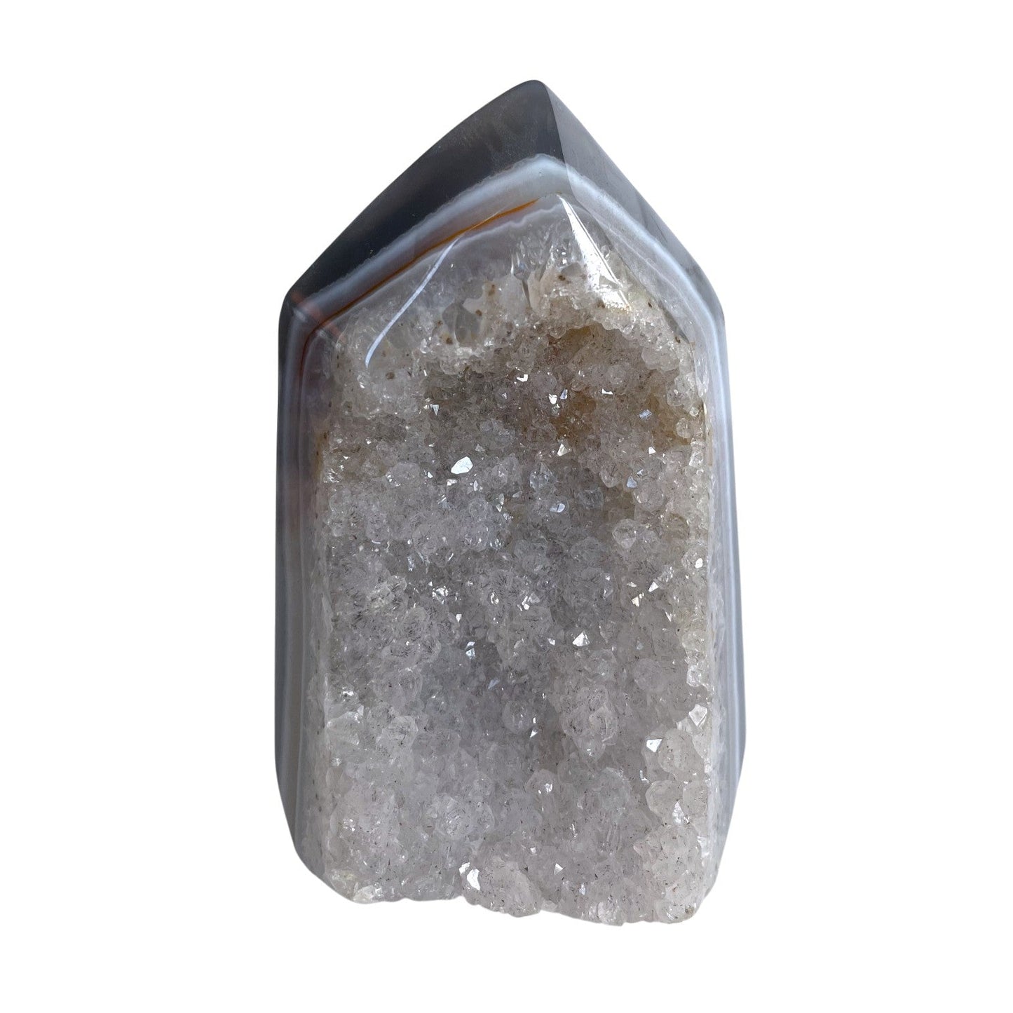 Achat Turm mit Druse