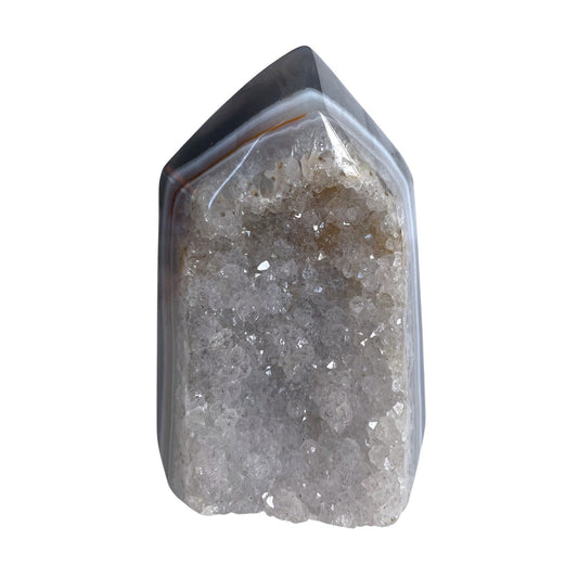 Achat Turm mit Druse